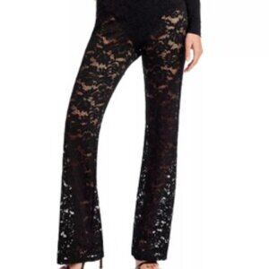 4th & Reckless Emery Lace Pants - size L - Black